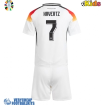 Germany Kai Havertz #7 Replica Home Minikit Euro 2024 Short Sleeve (+ pants)